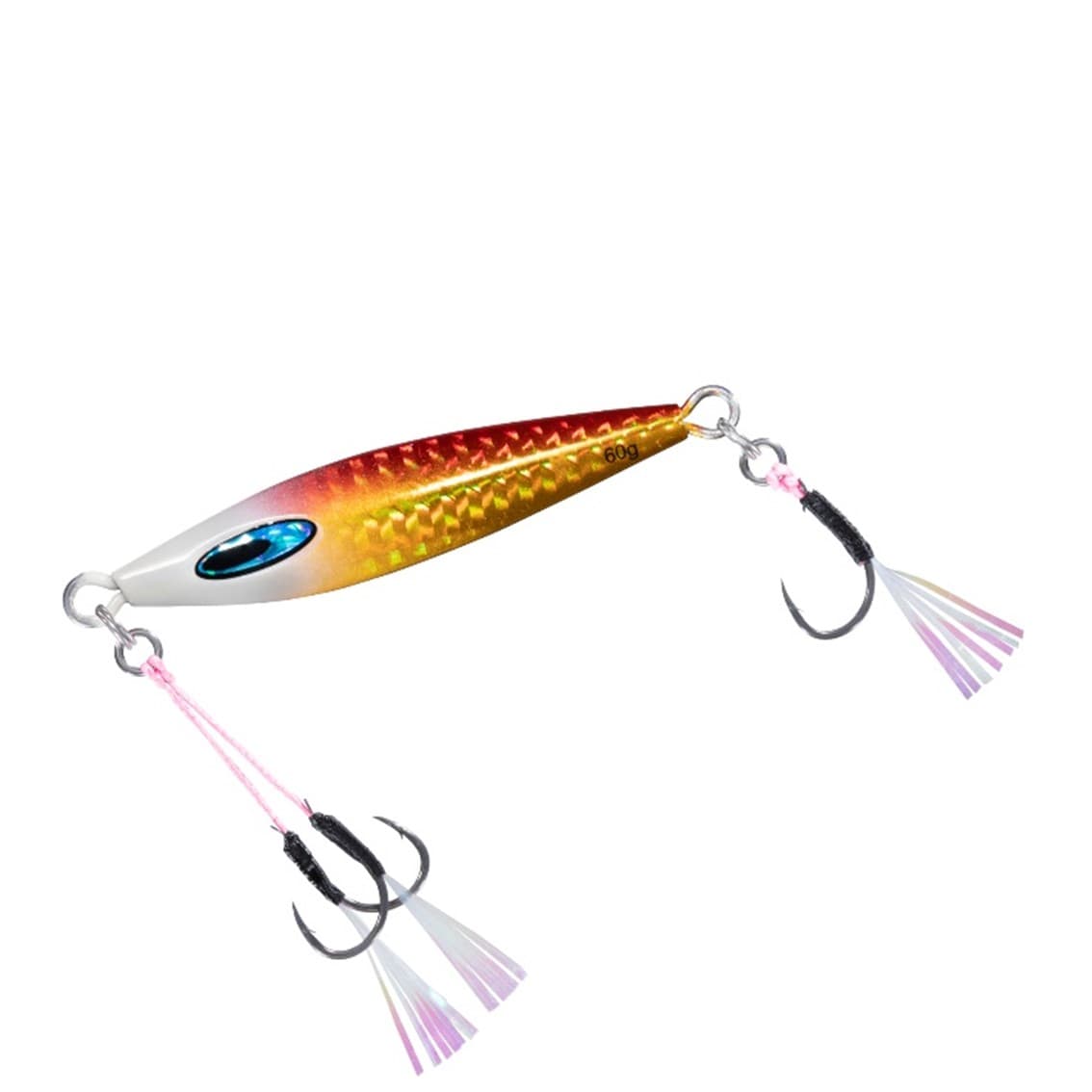 Daiwa Saltiga FK Jig TG SLJ 60g #PH Akakin Glow Head