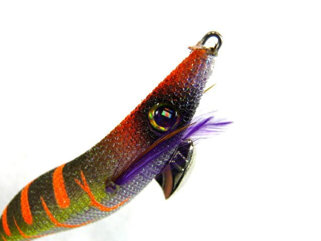 Major Craft Bait Wood 2.5 #26 Keimura Olive / Te-Mu 10.5g Eging Lure Black Kanna No Rattle Dart Action