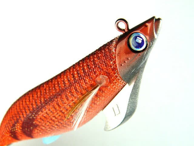 Major Craft Bait Feather TR EBFT-3.5 #08 Clear Appeal Red