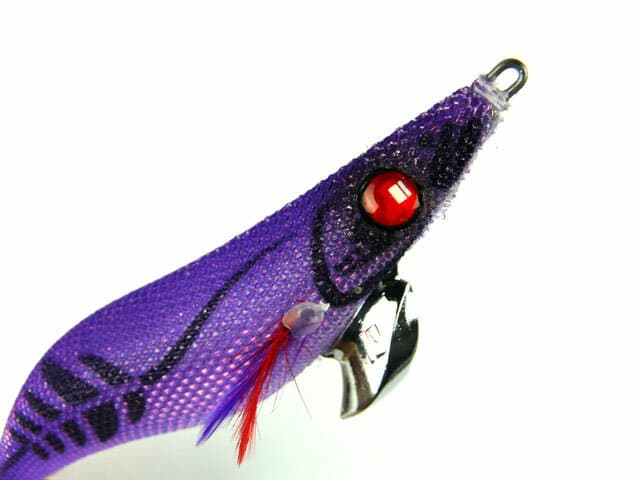 Major Craft Bait Feather Lure 3.0 #11 Purple Glow Appeal