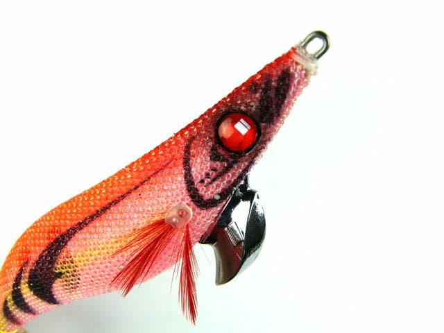 Major Craft Ebizokuzo Bait Feather (Rattle) 3.5 #13 Red Glow Red 20g