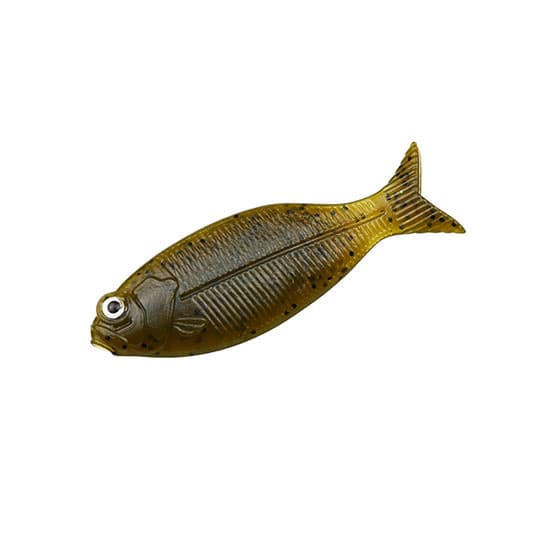 Dstyle Worm Gilluula 2.5inch Green Pumpkin Pepper