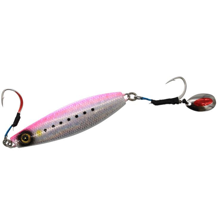 Hayabusa Jack Eye Funa Maki FS401-200-2 Real Fish Scale Pink Iwashi Mesh Luminous