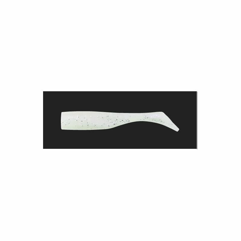 Duo Beach Walker Howl Shad 5 inch Pearl White S