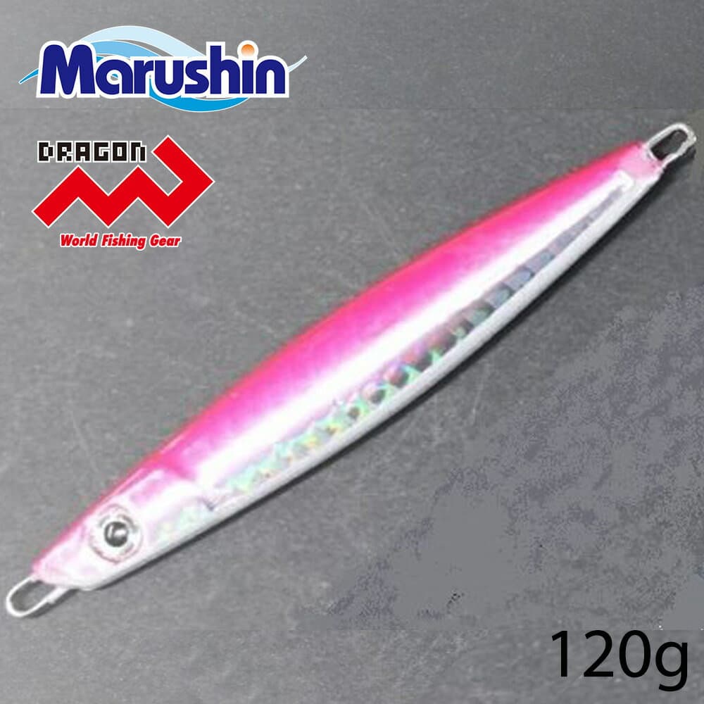 Marushin Metal Jig Drag Jig Pink 120g