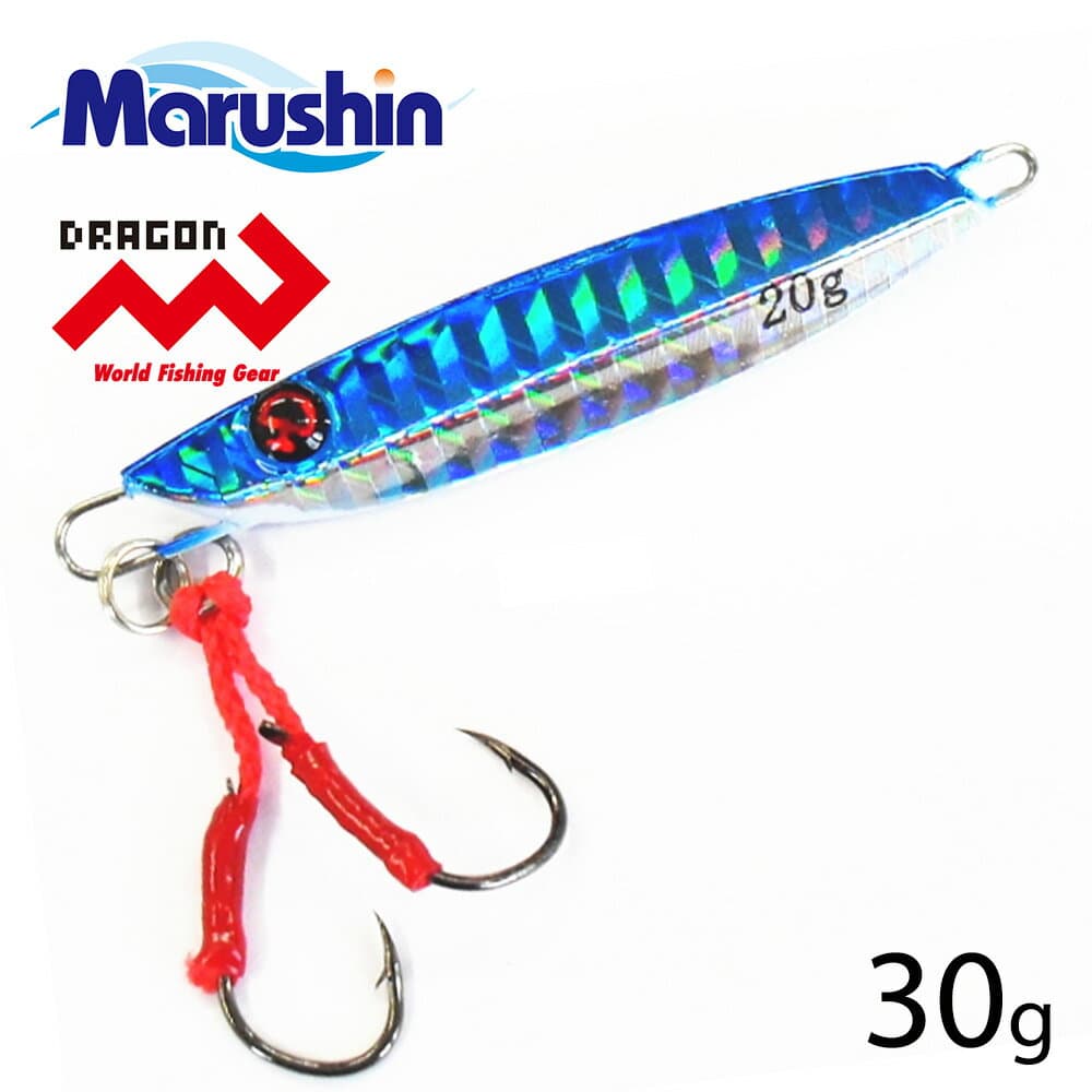 Marushin Metal Jig Four Edge Foxy Blue 30g