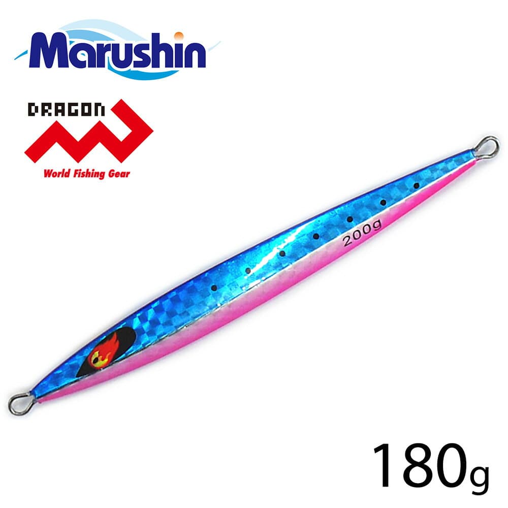 Marushin Metal Jig Amberjack Blue Pink 180g