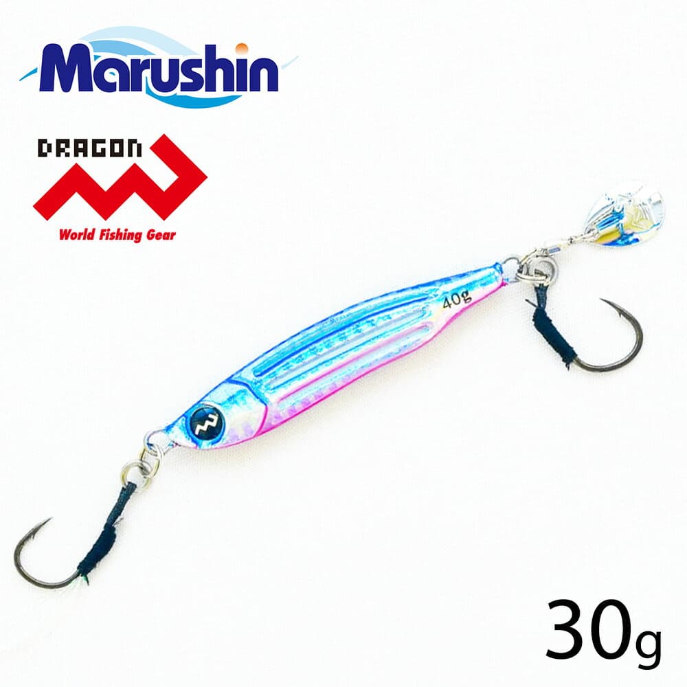 Marushin Jig Umi Nami Blue Pink 30g