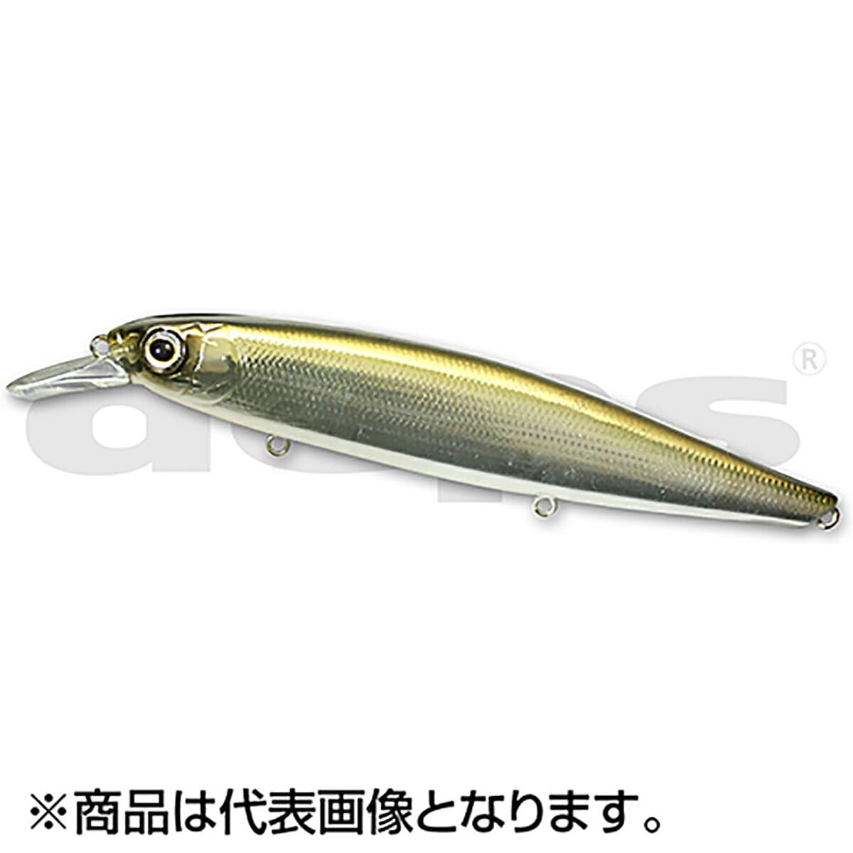 Deps BariSon Minnow 130SP 7/8oz #09 Half Mirror Wakasagi