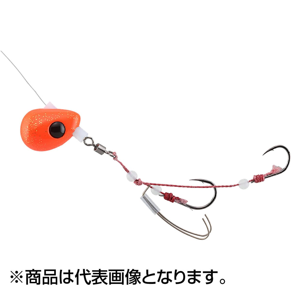 Jackall TG Binbin Tenya Tai Yume 5 19g Orange Gold Flake