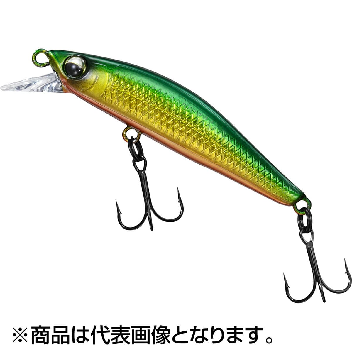 Daiwa Trout Plug Silver Creek Minnow Dirt Custom 53S Green Gold Keimura Yamame