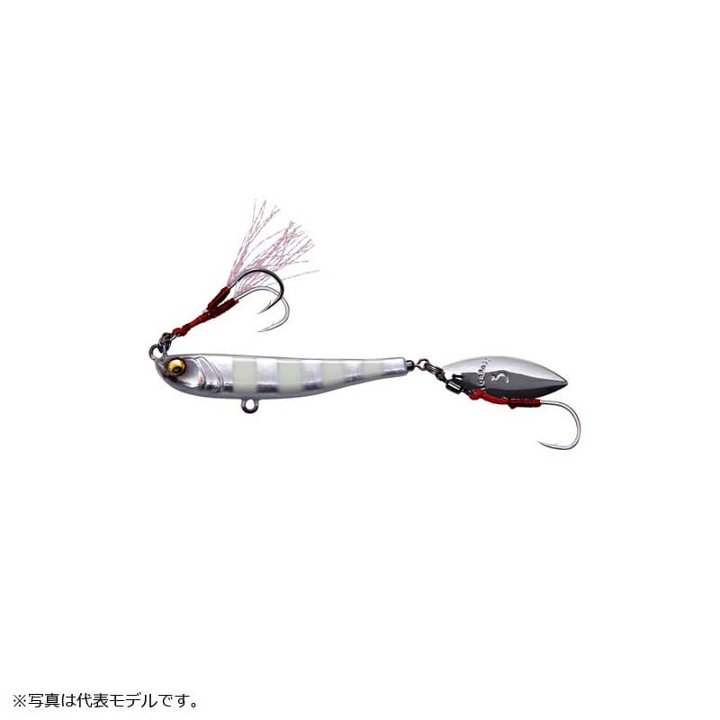 Megabass Makippa 7g Glow Zebra