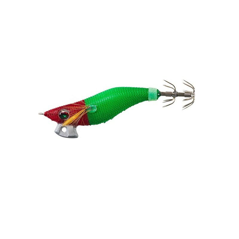 Daiwa Emeraldas Ika Metal Dropper Egi Type RV 1.8 Glow Red-Green
