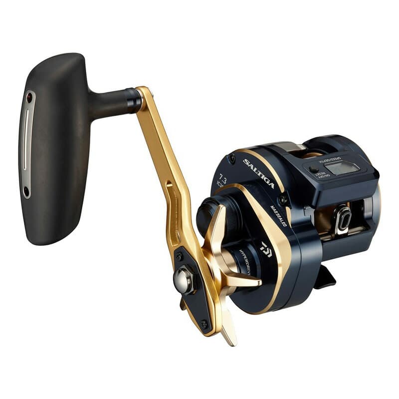 Daiwa 21 Saltiga IC 300H-SJ / Bait Reel with Counter High Gear Slow Jigging Right Handle