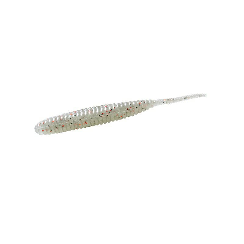 Deps Death Adder 3 inch #15 Clear Pepper/Red Flake