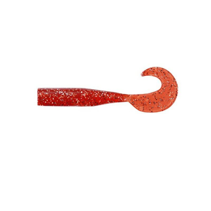 DUO Beach Walker Haul Grub 4 inch S007 Clear Red S