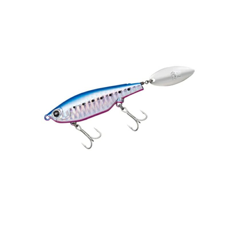 Daiwa Morethan Shallow Spin 74S Blue Pink Iwashi