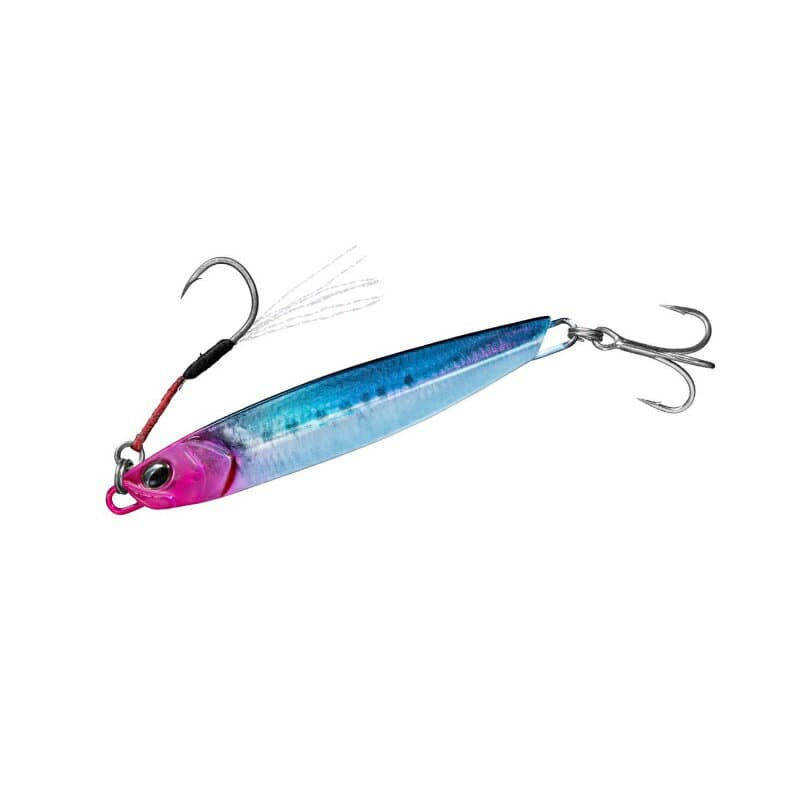 Daiwa Samurai Jig R 60g UV Real Blue Pink Iwashi