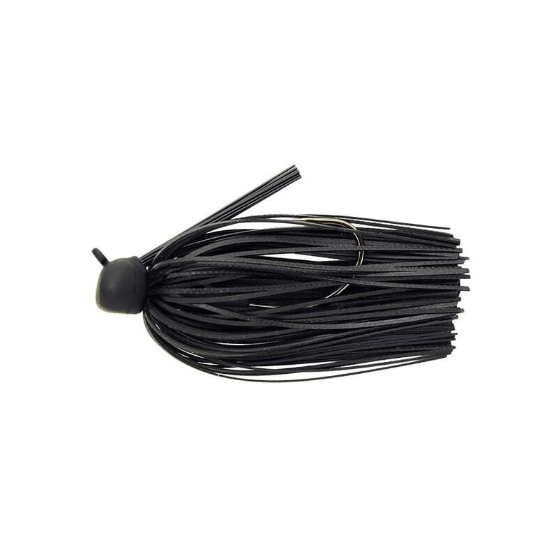 Keitech Crankin' Football Jig 3/8oz 001 Black
