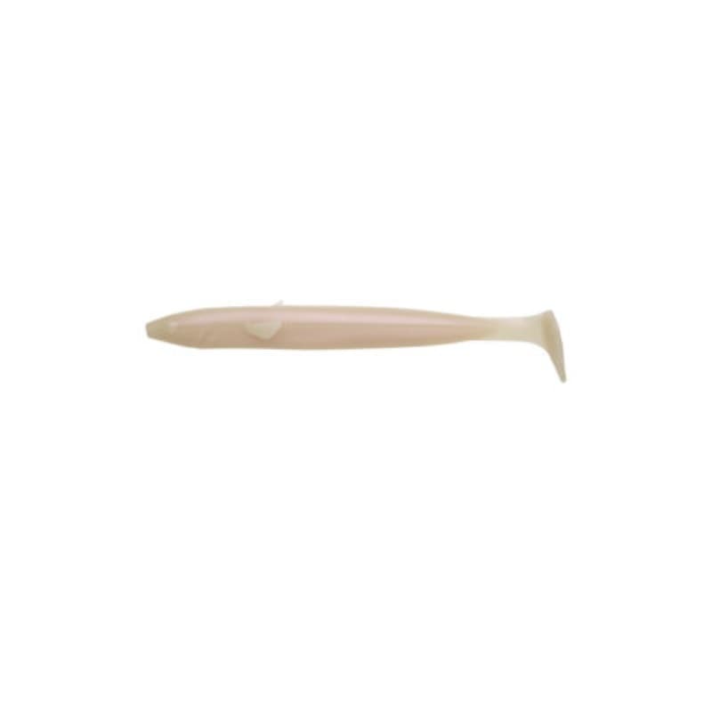 Ecogear Power Shad 4 inch 010 Pearl Glow (Glow-in-the-dark)