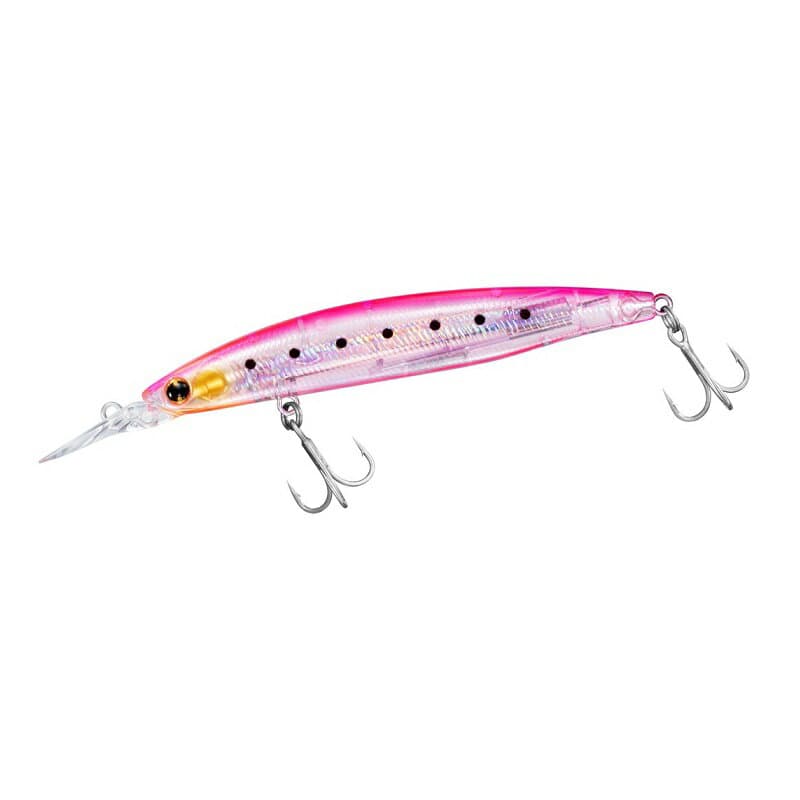 Daiwa Shoreline Shiner Z Set Upper LH 125S-DR Clear Adel Keimura Pink Iwashi