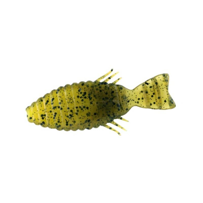 Deps Bullflat 4.8 inch #52 Green Pumpkin Chartreuse