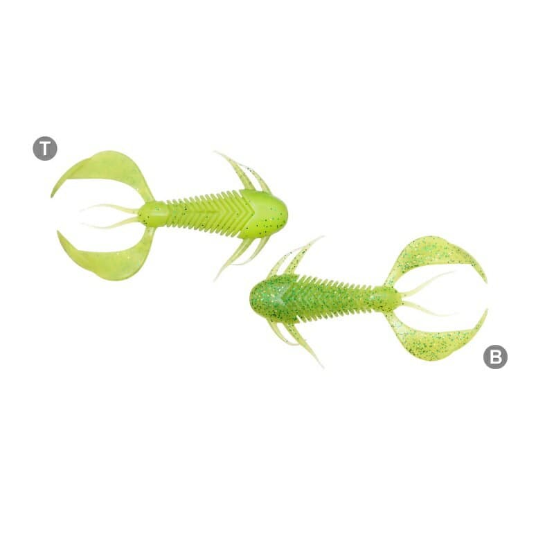Megabass Rock Hog 2.5 inch #Chart/Green & Gold Flake