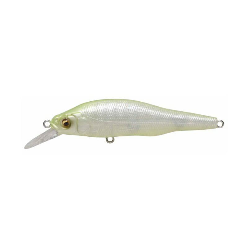Megabass X-80SW Slow Sinking Minnow #42 PM See-through Lemon