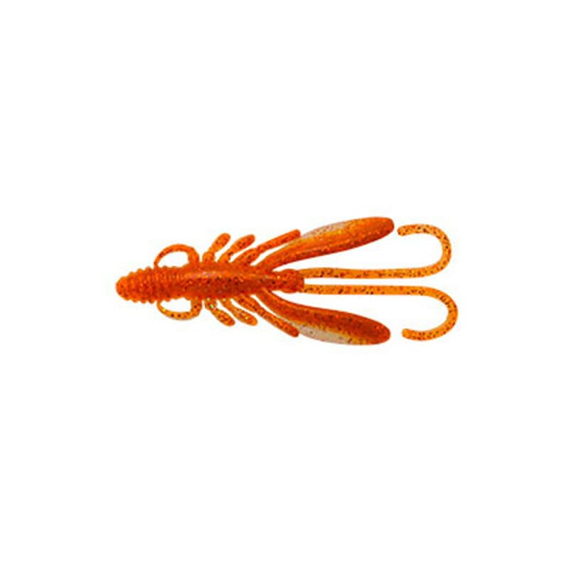 Ecogear Bug Ants 2 inch 384 Hot Orange Flash