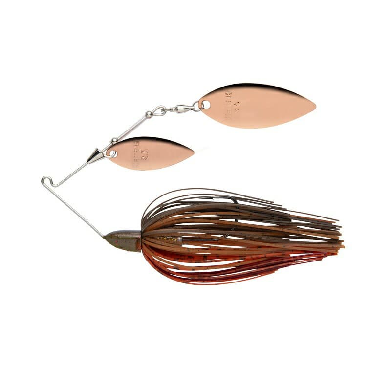 Keitech Baby T-Bone Spinnerbait DW 1/4oz #511 Green Pumpkin Craw