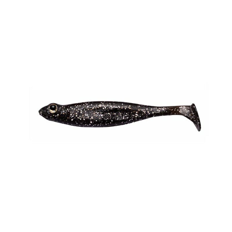 Megabass Hazedong Shad 3 inch Black/Silver Flake