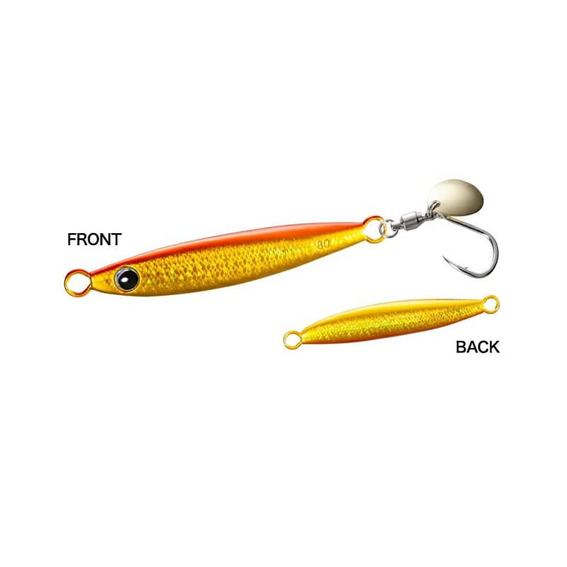 Shimano JU-W08X Ocea Fall Shot Blade 80g 004 S Aka Kin