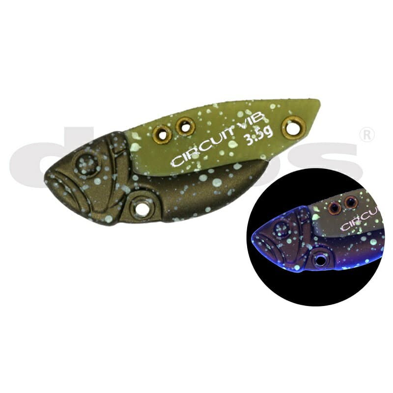 Deps Circuit Vibe Trout Model 3.5g #02 Ghost Olive