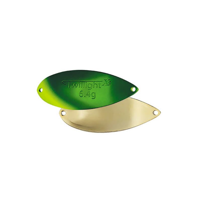 Valkein Twillight XS 6.4g No.7 Metallic Green Chart/Gold