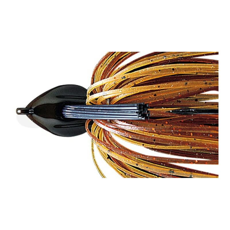 Deps Flat Back Jig 3/8oz #25 Orange Edge