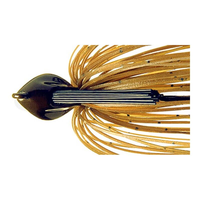 Deps Flat Back Jig 3/4oz #53 Green Pumpkin Seed