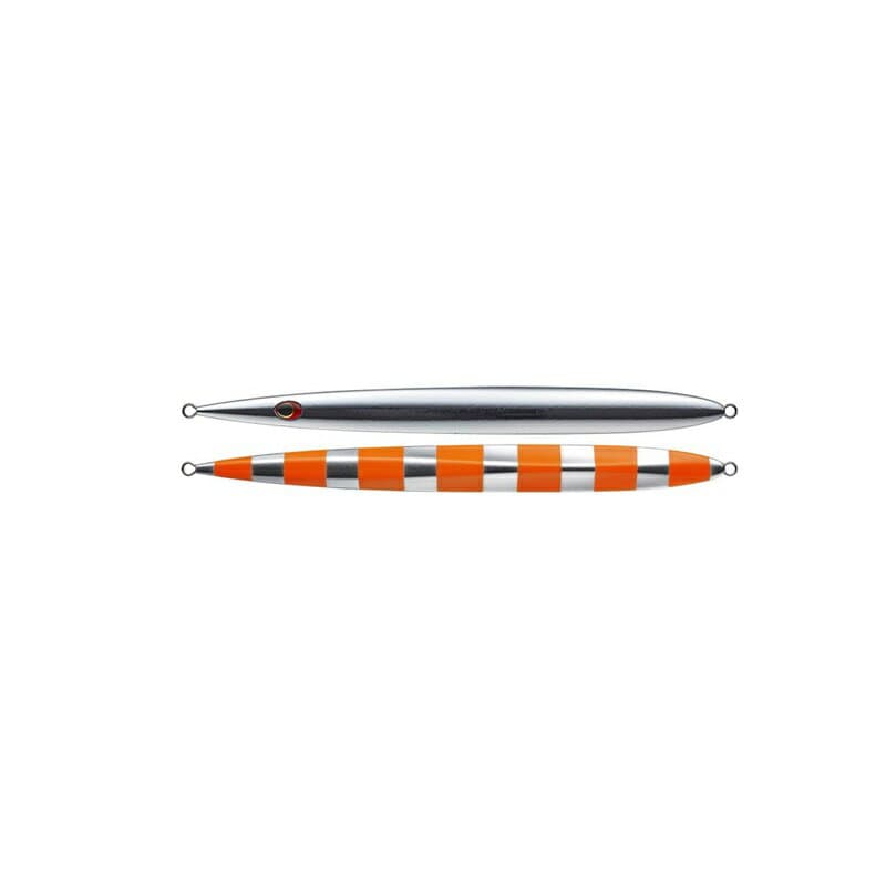Evergreen Satou Jig 260g #ST28 Silver Orange Zebra