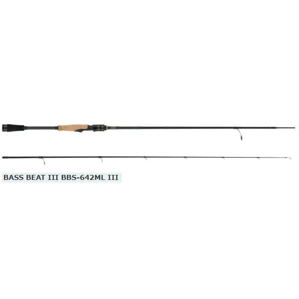 Abu Garcia 19 Bass Beat III Spinning BBS-642ML III