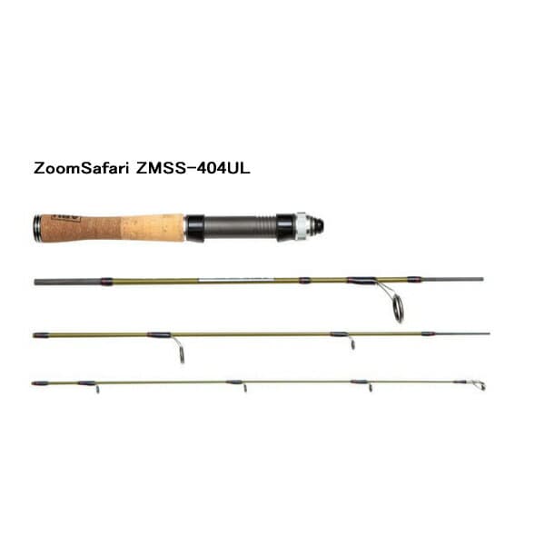 Abu Garcia Zoom Safari ZMSS-404UL (Collapsed Length: 37.3cm)