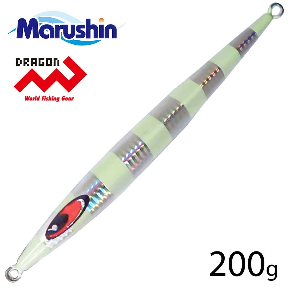 Marushin Metal Jig Ryuga Zebra 200g