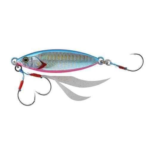 Jackall Flag Trap Leaf 40g Blue Pink / Border Holo