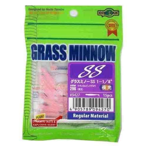 Ecogear Grass Minnow SS 1 1/8 296 Natural Pink Glow (Luminous)