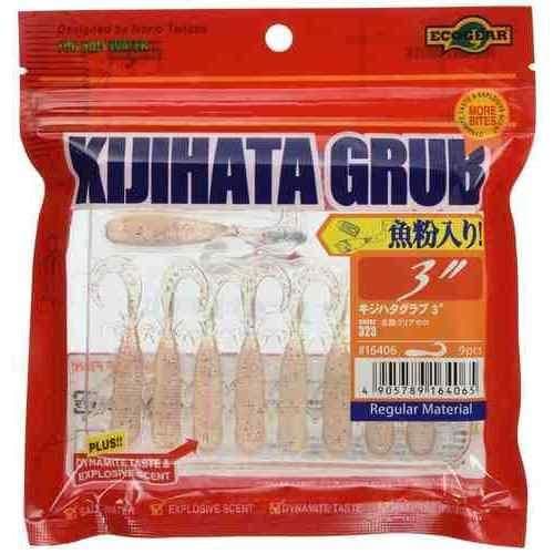 Ecogear Kijihata Grub 3 323 Hokuriku Clear Holo