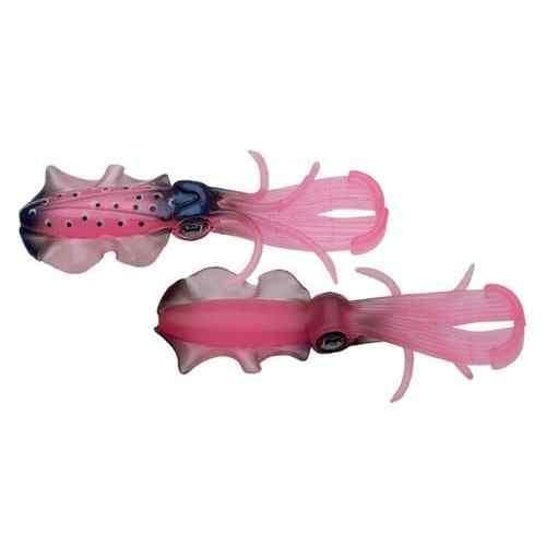 Ecogear Power Squid 3.5 518 CP Clear Pink Squid (Glow)