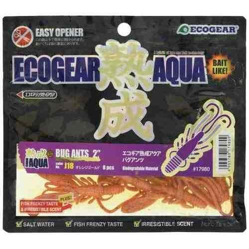 Ecogear Jukusei Aqua Bug Ants 2 J18 Orange Gold