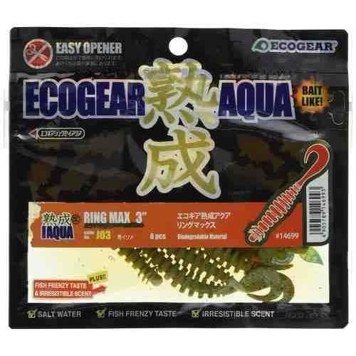 Ecogear Jukusei Aqua Ring Max 3.8 J03 Blue Ragworm