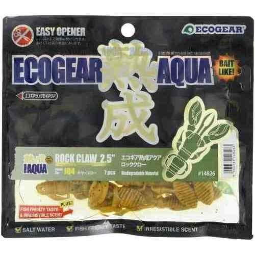 Ecogear Jukusei Aqua Rock Claw 2.5 J04 Hoya Yellow