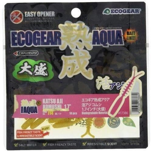 Ecogear Jukusei Aqua Live Aji Komushi 1.7 Large Pack J14 Yellow Bee