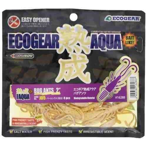 Ecogear Jukusei Aqua Bug Ants 2 J05 Pearl Shirasu (Glow)