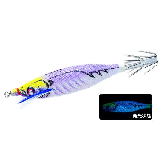 Duel Easy Bait 80mm A1709-SBTP Otsukimi Purple
